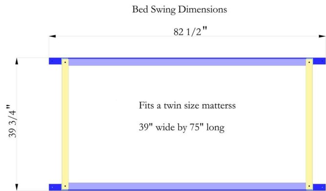 Bed Swing Dimensions
