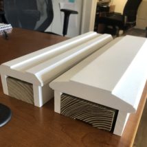 PVC Rail Kits (Top + Bottom, Unpainted, 8' Length)