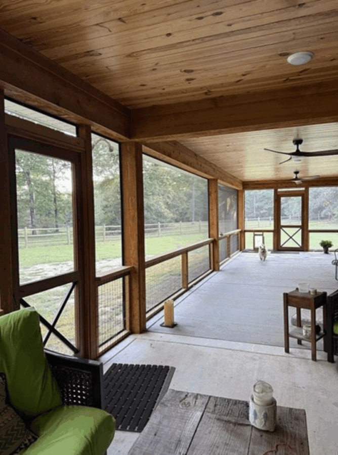 Standard Farmhouse Single Screen Door - Image 4