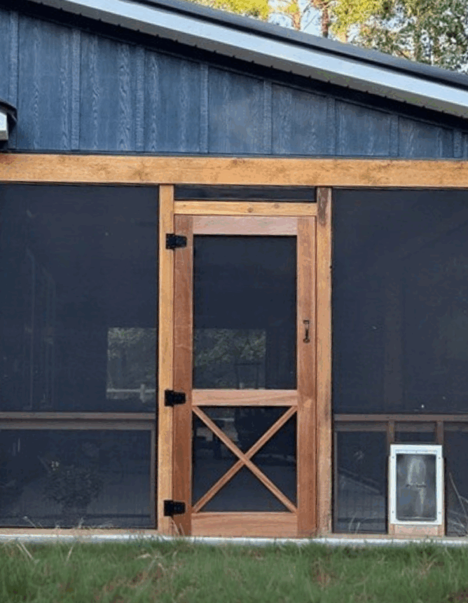 Standard Farmhouse Single Screen Door - Image 3